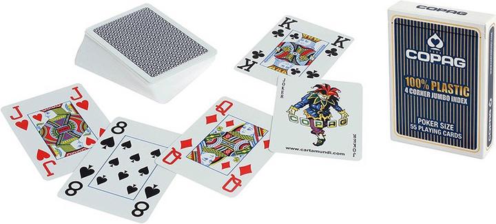 Productafbeelding Copag Poker Kaarten Deck (Duits, Frans, Italiaans, Engels)