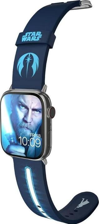 Image du produit Moby Fox Bracelet Smartwatch Star Wars Darth Vader Lightsaber 22 mm (22 mm, Acier inoxydable, Silicone)