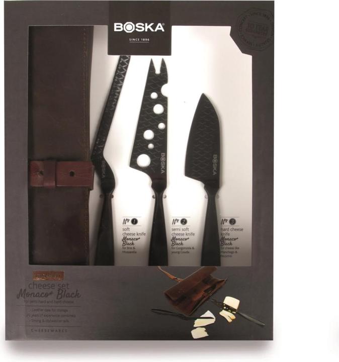 Actual product image Boska Cheese knife set Monaco+ Black