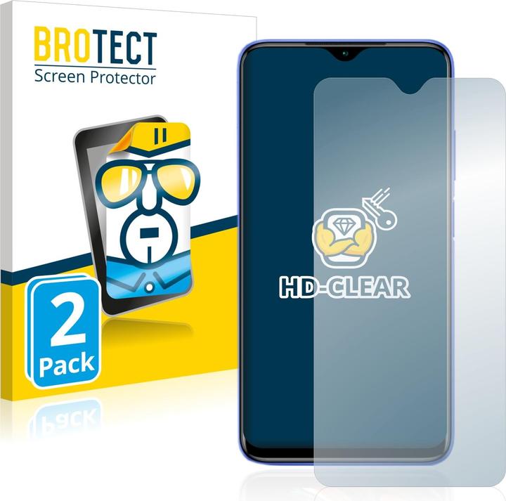 Actual product image BROTECT Screen Protector Clear (2 Piece, Xiaomi Redmi 9T)