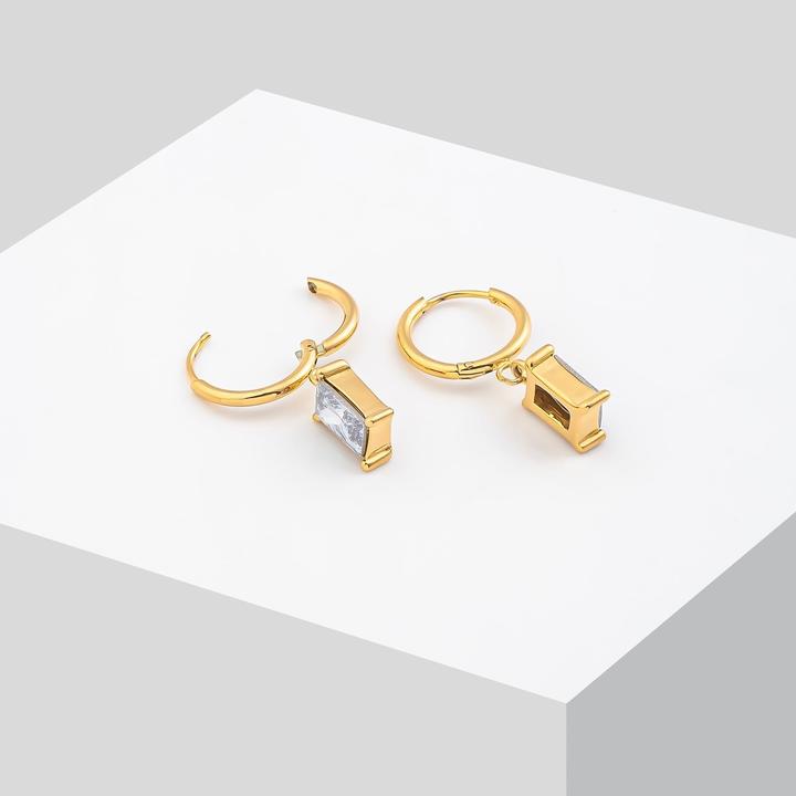 Immagine prodotto Sensora Jewelry Orecchini Cairo Hoops (Acciaio inossidabile)
