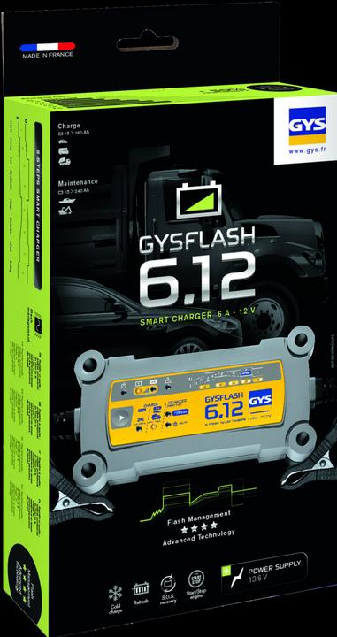 Image du produit GYS Flash 6.12 (12V, 6 A)