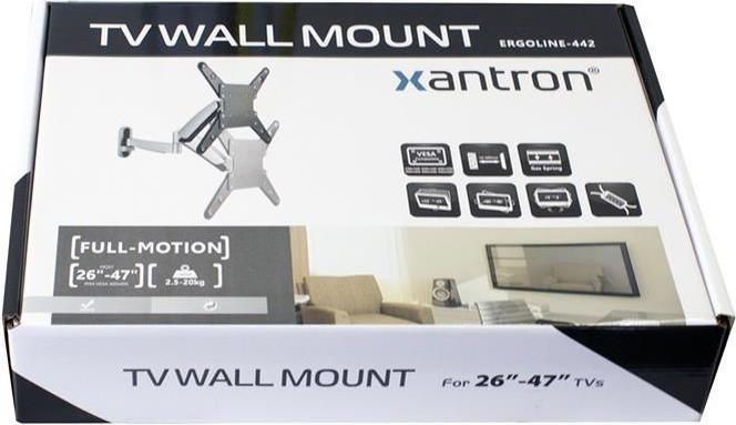 Actual product image Xantron Ergoline-422 (Wall, 47", 20 kg)