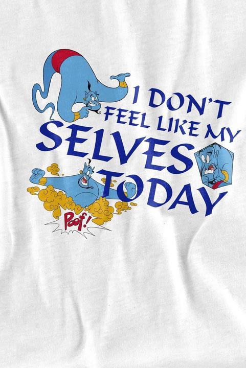 Immagine prodotto Aladdin I Don't Feel Like My Selves Today Maglietta Bambini (128)