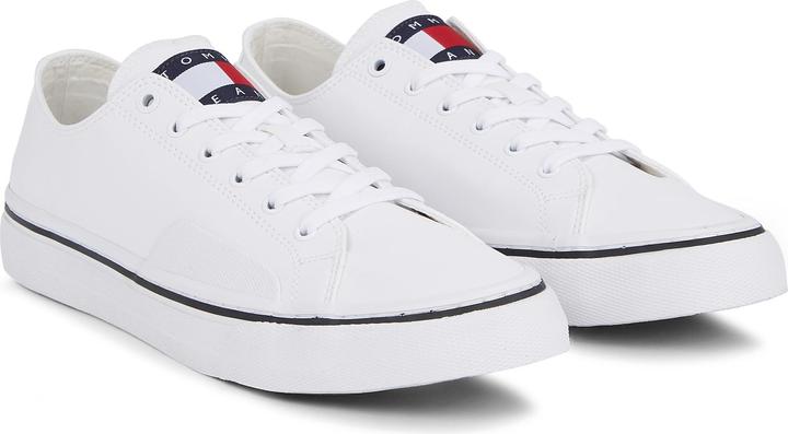 Actual product image Tommy Hilfiger Tommy Jeans Mens Leather Vulc - 55397 (44)