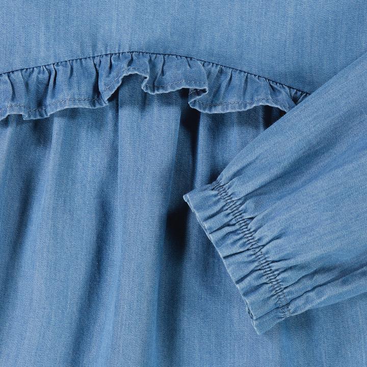 Image du produit La Redoute Collections Robe courte à manches longues (116)