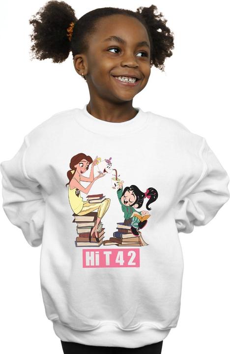 Image du produit Disney - Sweat WRECK IT RALPH BELLE AND VANELLOPE - Fille (140, 146)