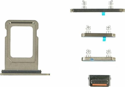 Immagine prodotto OEM Set di pulsanti per iPhone 12 Pro Max oro (iPhone 12 Pro Max)