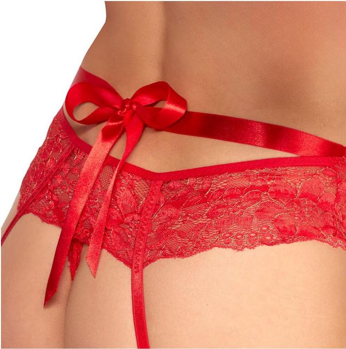 Produktbild Kissable Strapsset rot S/M (S, M)