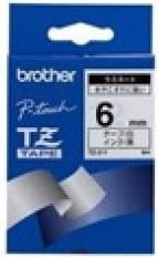 Actual product image Brother P-Touch Tape Black on White 6 (0.60 cm, White)