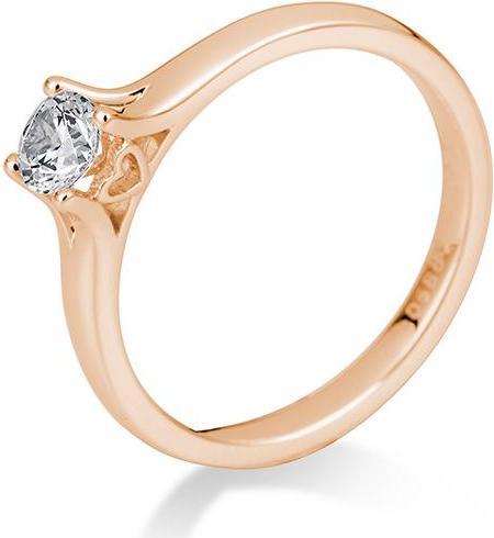 Actual product image Breuning 4 prong set from 0.40 ct. (55, 585/14 K Gold)