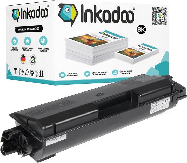 Actual product image Inkadoo Toner compatible to Kyocera 1T02PA0NL0 / TK-5135K Toner, black Black (FC)