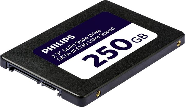 Actual product image Philips Internal SSD 250GB 2.5 SATA III S130 Ultra Speed (250 GB, 2.5")