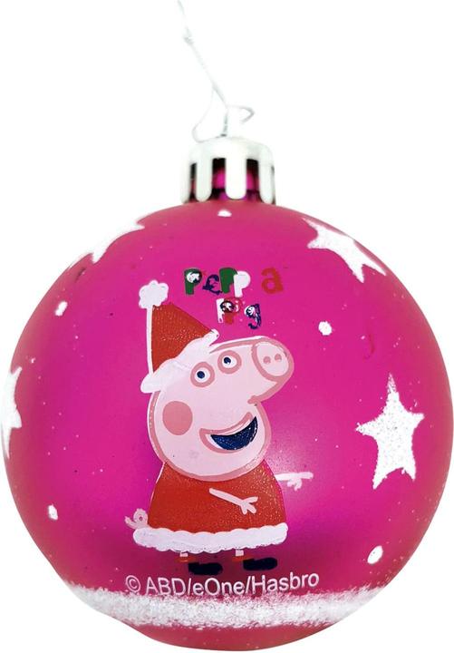 Actual product image Arditex Children's Christmas Balls Peppa Pig (10 -part)