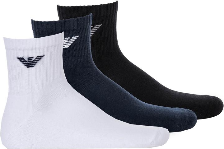 Immagine prodotto Emporio Armani Calzini Casual - 15601 (confezione da 3, Taglia unica)