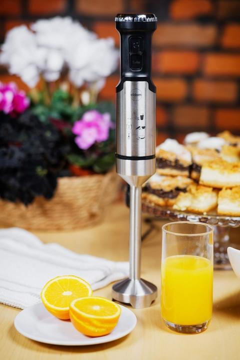 Actual product image Eldom MOX multifunctional blender Power 1000 W Metal tip Capacity 1 25 l Foam whip (EU plug)