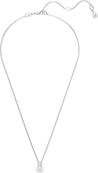 Actual product image Swarovski Matrix necklace crystal bead round cut white (Swarovski Metal)