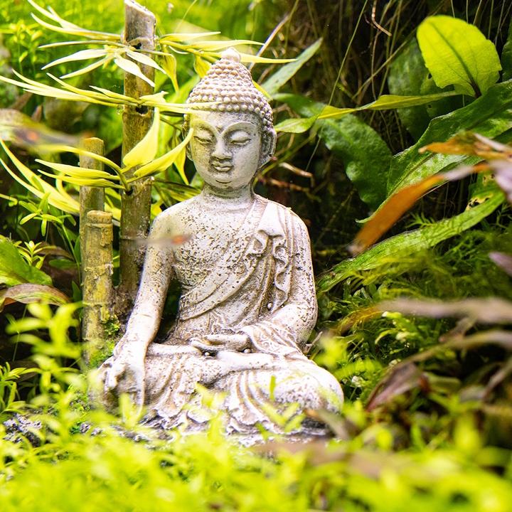 Image du produit Nobby Aqua Ornaments STATUE ZEN avec BAMBUS (Décoration, autres éléments)