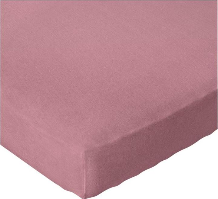 Produktbild Divina Textil SuperStretch-Fixleintuch 90-100x190-220x17-25 cm malva (90 x 190 cm)