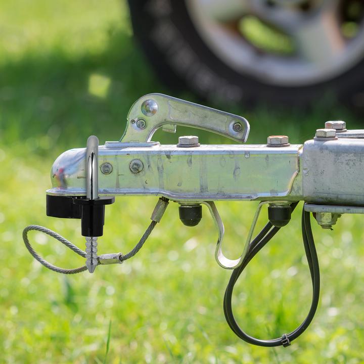 Actual product image Relaxdays Trailer lock