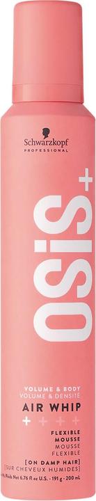 Actual product image Schwarzkopf Osis - Air Whip Flexible Mousse (200 ml, Foaming agent)