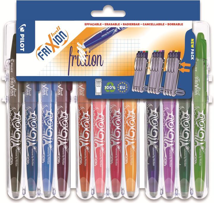 Pilot FriXion Ball Set2Go (Multicolore, 12 x)