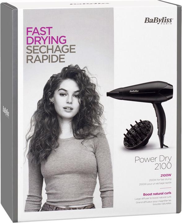 Immagine prodotto BaByliss Potenza a secco 2100W D563DCHE