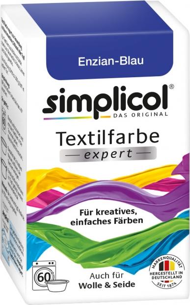 Actual product image Simplicol Textile colour expert (Gentian blue, 150 ml)