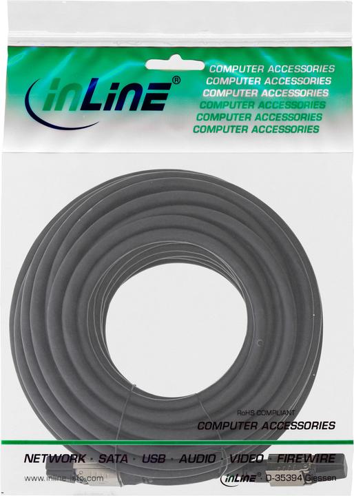 Actual product image InLine Patch cable (U/UTP, CAT6a, 50 m)