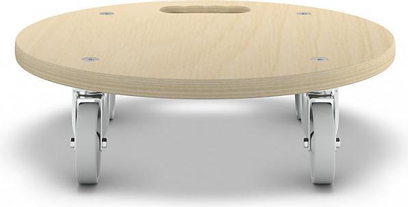 Image du produit Wagner System Plateau roulant rond MM 1137, Ø 380 mm, force 250 kg. (250 kg)