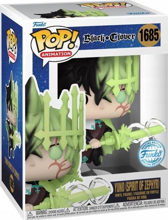 Immagine prodotto Funko POP! Trifoglio Nero Yuno (Spirito di Zefiro) Esclusivo