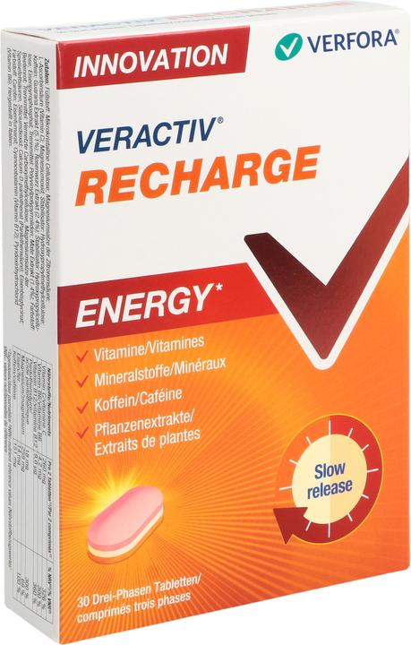 Veractiv Recharge3 Drei-Phasen-Tabletten 30 Stk (30 Stück, Tabletten, 63 g)