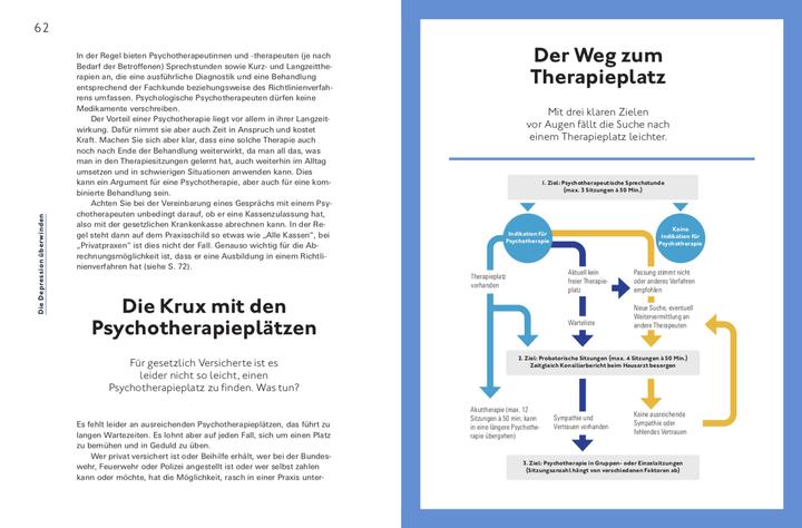 Produktbild Hilfe bei Depressionen (Deutsch, Alexander Bredereck, Mirjam Weinstein-Riechmann, Dr. med. Jana Christina Müller-Flechtenmacher, 2023)