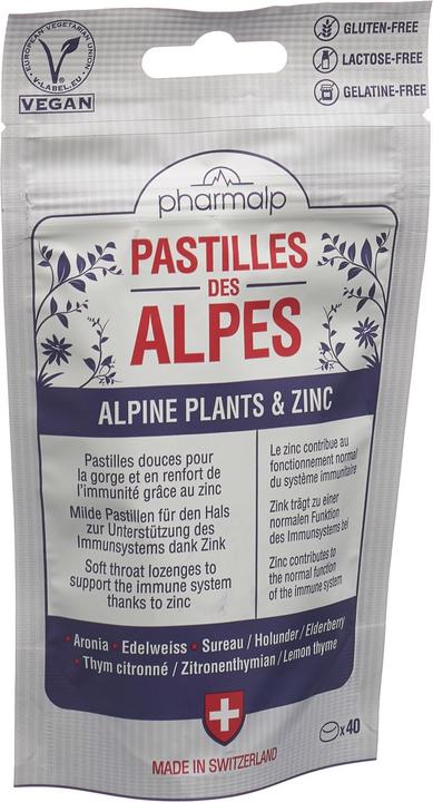 Immagine prodotto Pharmalp Pastilles des Alpes Doypack (40 Pezzo/i, Pastiglie, 65 g)
