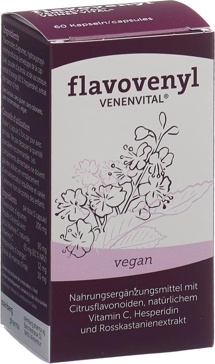 Produktbild Flavovenyl VENENVITAL Kaps (60 Stück, Kapseln, 60 g)