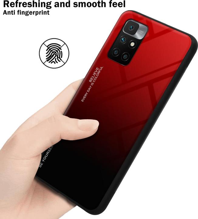 Immagine prodotto Cadorabo Manicotto per vetro in TPU a 2 colori (Xiaomi Redmi 10, Xiaomi Redmi Note 11)