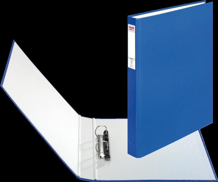Produktbild Herlitz Ringbuch maX.file protect, A4, 2-Ring-Mechanik, blau Combimechanik, Rückenbreite: 40 mm, Füllhöhe: 2 (A4, 40 mm, 1 Stück)