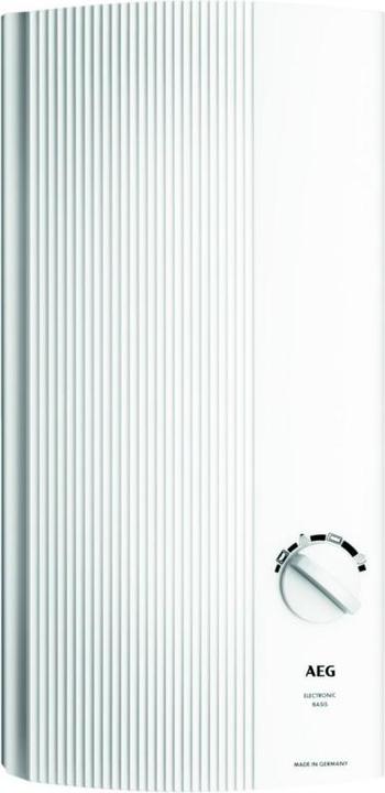 Actual product image AEG Haustechnik DDLE Basis 27 kW Electronic instantaneous water heater, temperature selection via application