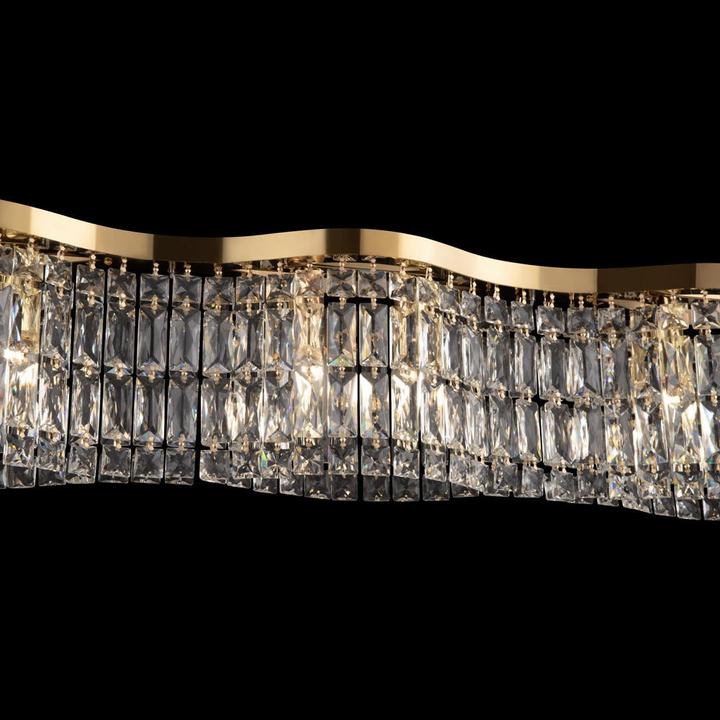 Actual product image Maytoni Dune Pendant Light, Pendant 6x E14 Gold Colour (E14)