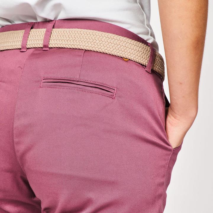 Produktbild Inesis Damen Golf Shorts Baumwolle - MW500 dunkelrosa (34)