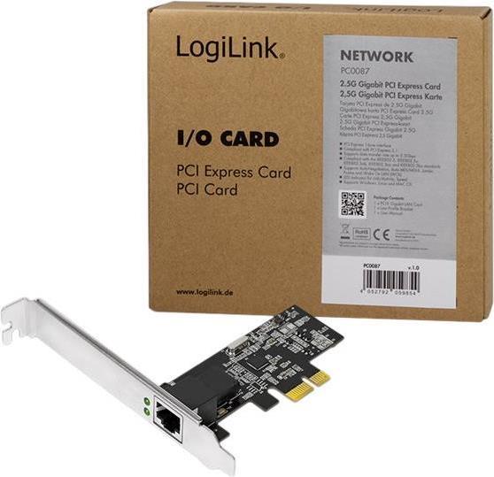 Produktbild LogiLink . RJ-45, PCIe 2.1 (PCI Express 2.1)