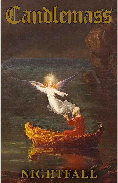 Actual product image Candlemass Nightfall Textile Poster