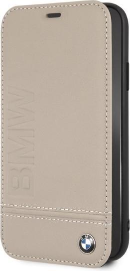 Actual product image BMW BMFLBKI61LLST iPhone Xr book beżowy/taupe Logo Imprint (Apple iPhone XR)