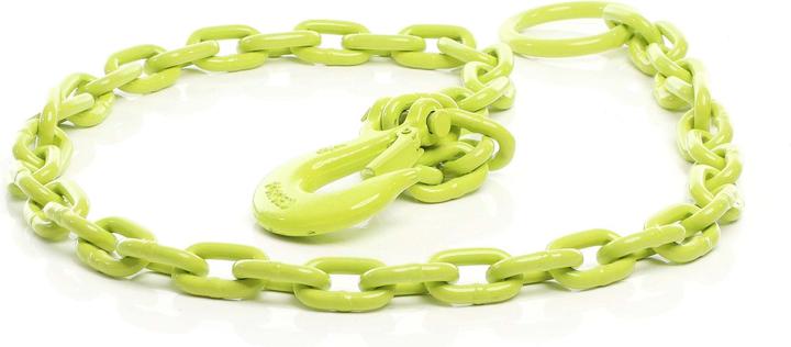 Actual product image XPOtool Forestry Logging Chain Round 1.65mx8mm w/Suspension Link Safety Choker Hooks Felling Wood