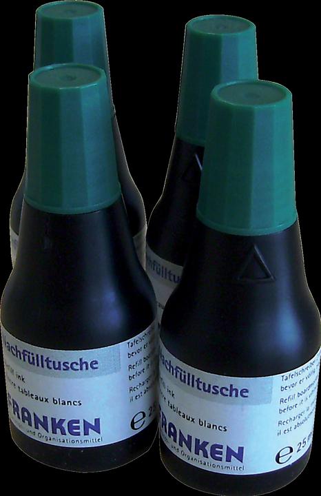 Franken Nachfülltusche für Marker und Jumbo-Marker (Marker Nachfülltusche, Grün)