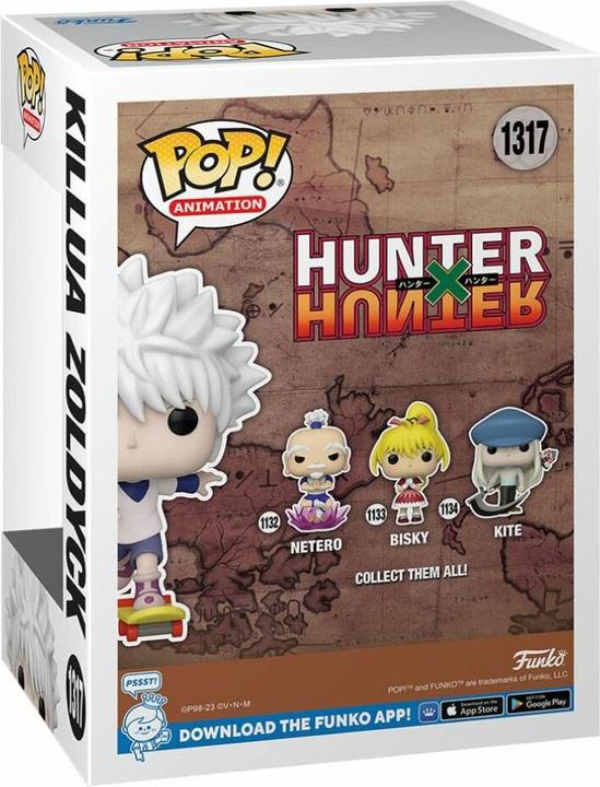 Produktbild Funko POP! Animation Hunter x Hunter Killua Zoldyck (Skating) Edition Limitée BoxLunch