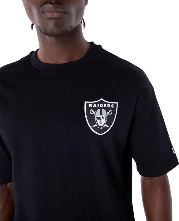 Actual product image New Era NFL Shirt - BACKPRINT Las Vegas Raiders schwarz - L (L)