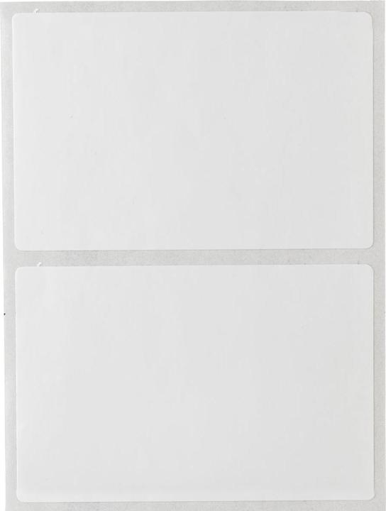 Actual product image Brady THT-24-428-1, Permashield, polyester, metallised, 69.85 x 44.45 mm, permanent, with laminate