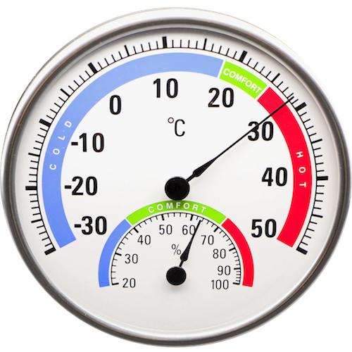 Produktbild Technoline WA 3050 - rundes Thermo-HygroMeter mit Comfort-Bereich