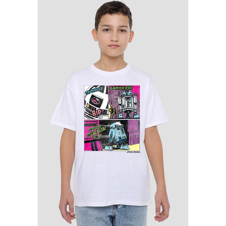 Immagine prodotto Star Wars To The Rescue Maglietta R2-D2 Bambini (104)